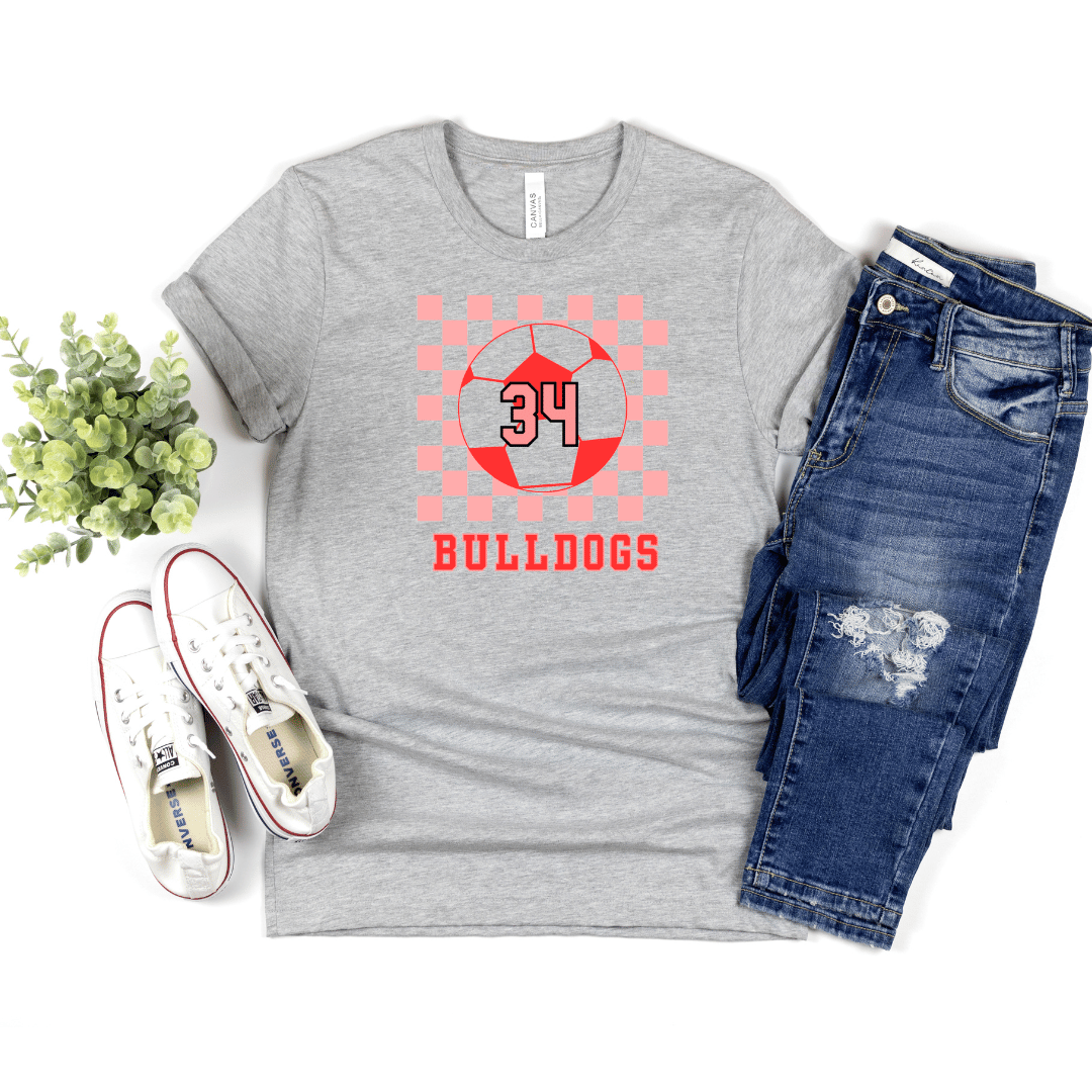Personalized Mascot Soccer Tee