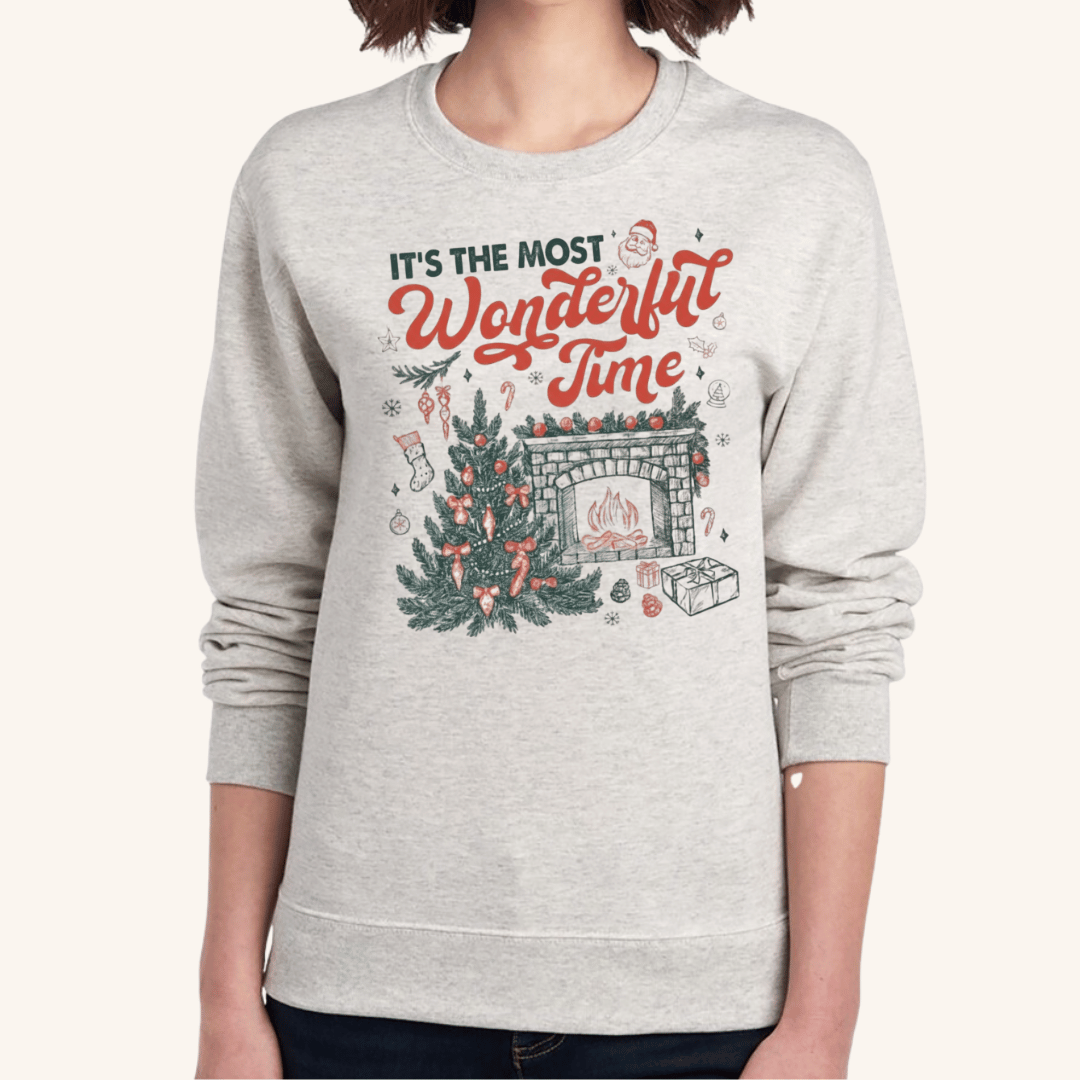 Most Wonderful Time Sweatshirt