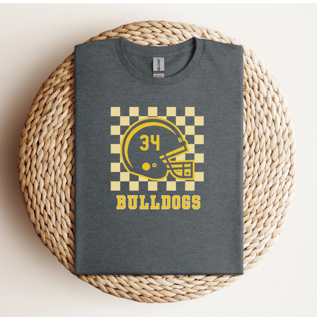 Personalized Mascot Football Tee