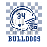 Personalized Mascot Football Tee