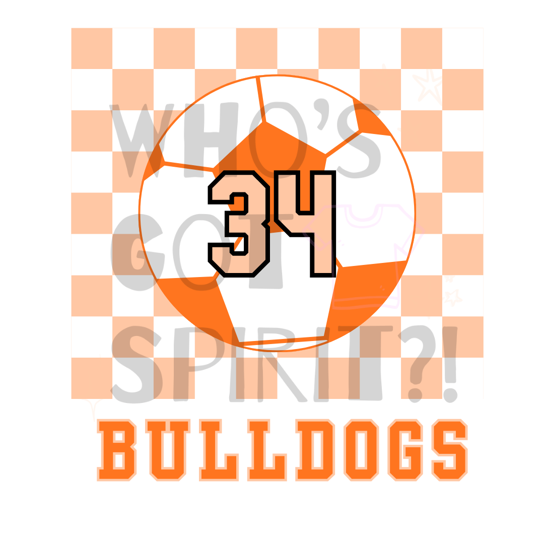 Personalized Mascot Soccer Tee