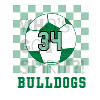Personalized Mascot Soccer Tee
