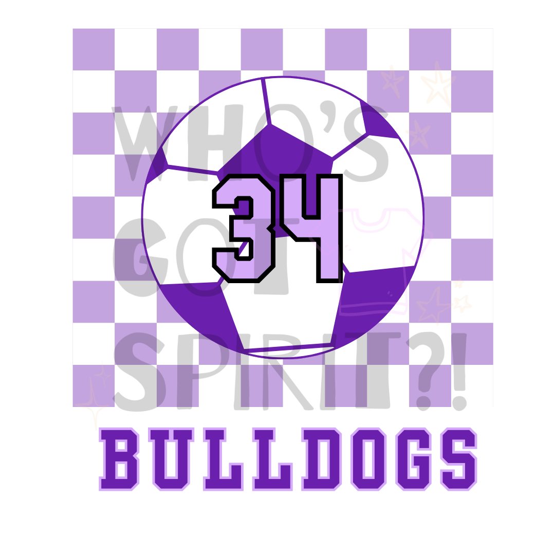 Personalized Mascot Soccer Tee
