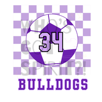 Personalized Mascot Soccer Tee