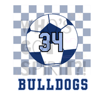 Personalized Mascot Soccer Tee