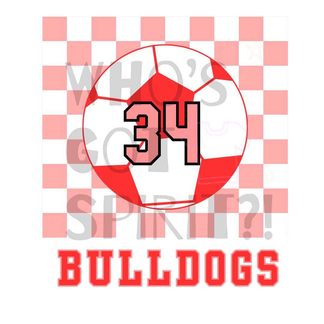 Personalized Mascot Soccer Tee