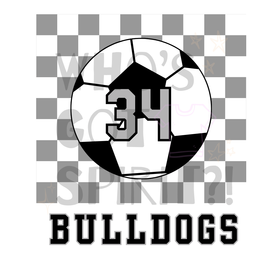 Personalized Mascot Soccer Tee
