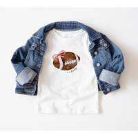 Youth Cutesy Bow Bulldog Tee