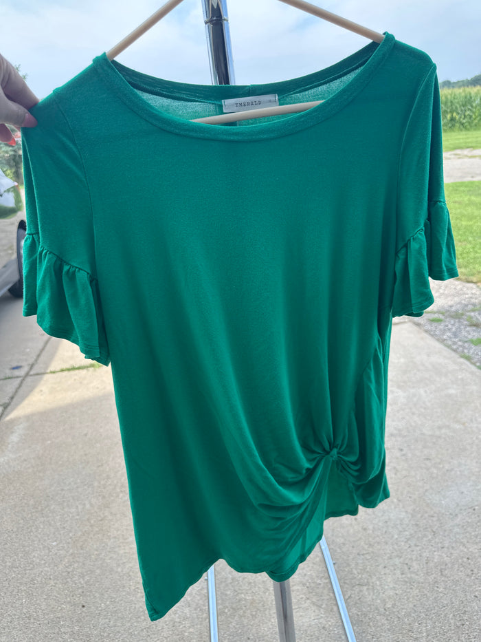 Emerald gently worn tee M