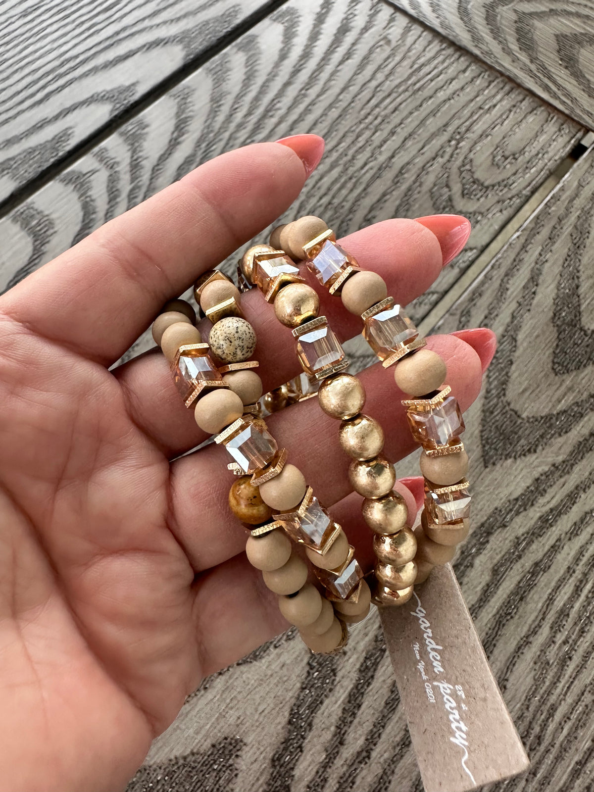 NWT bracelet stack