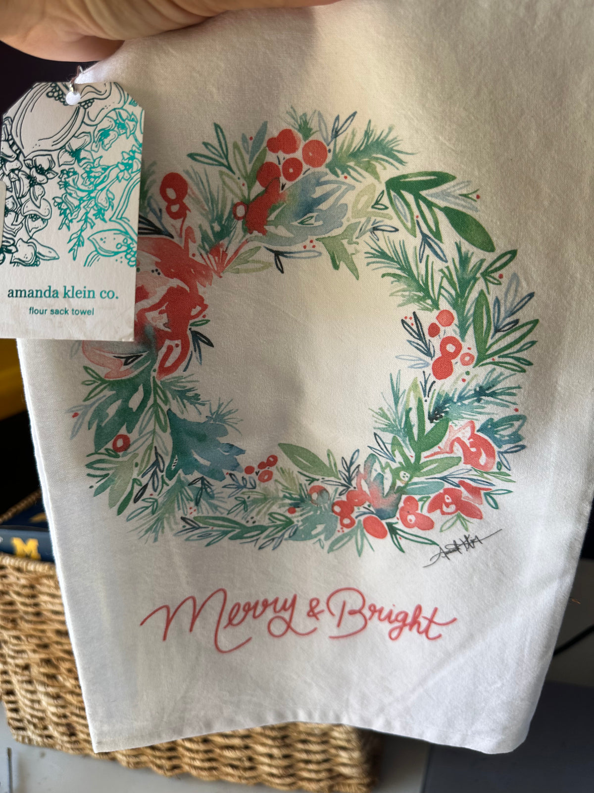 NWT holiday towel