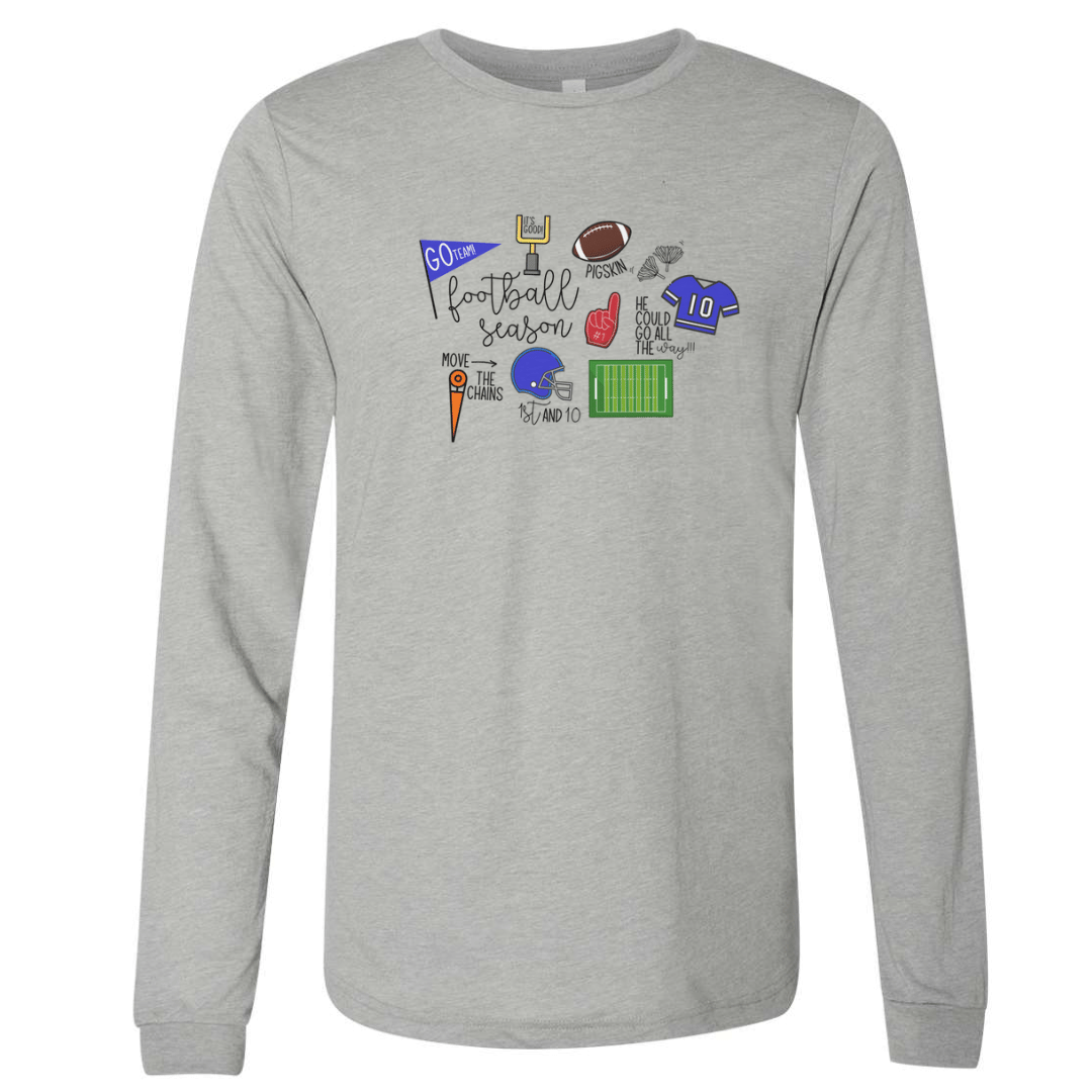 Athletic Grey Triblend LS