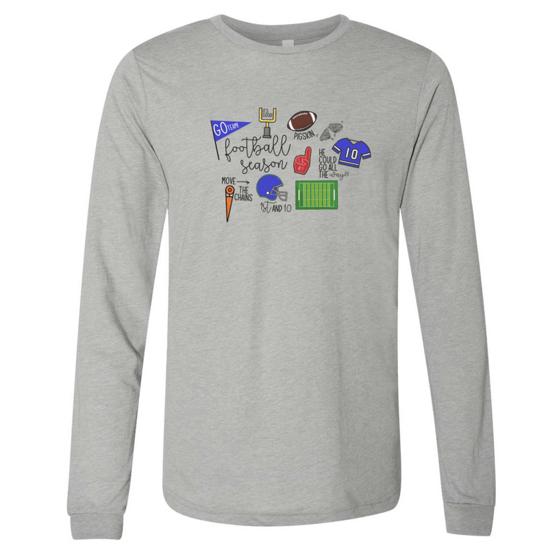 Athletic Grey Triblend LS