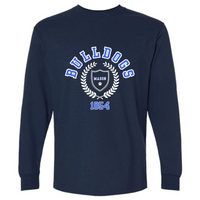 Gildan Navy LS