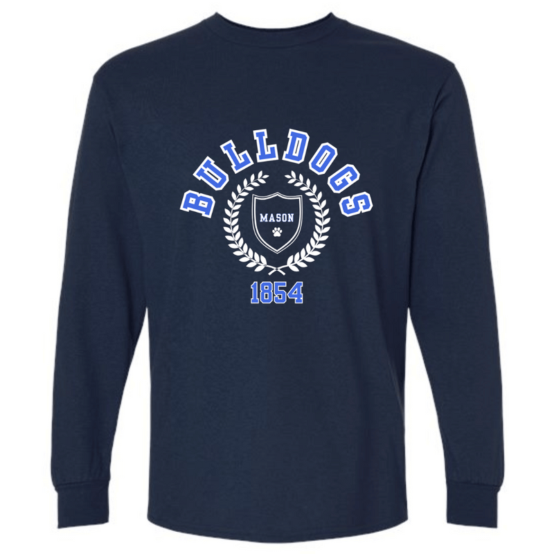 Gildan Navy LS