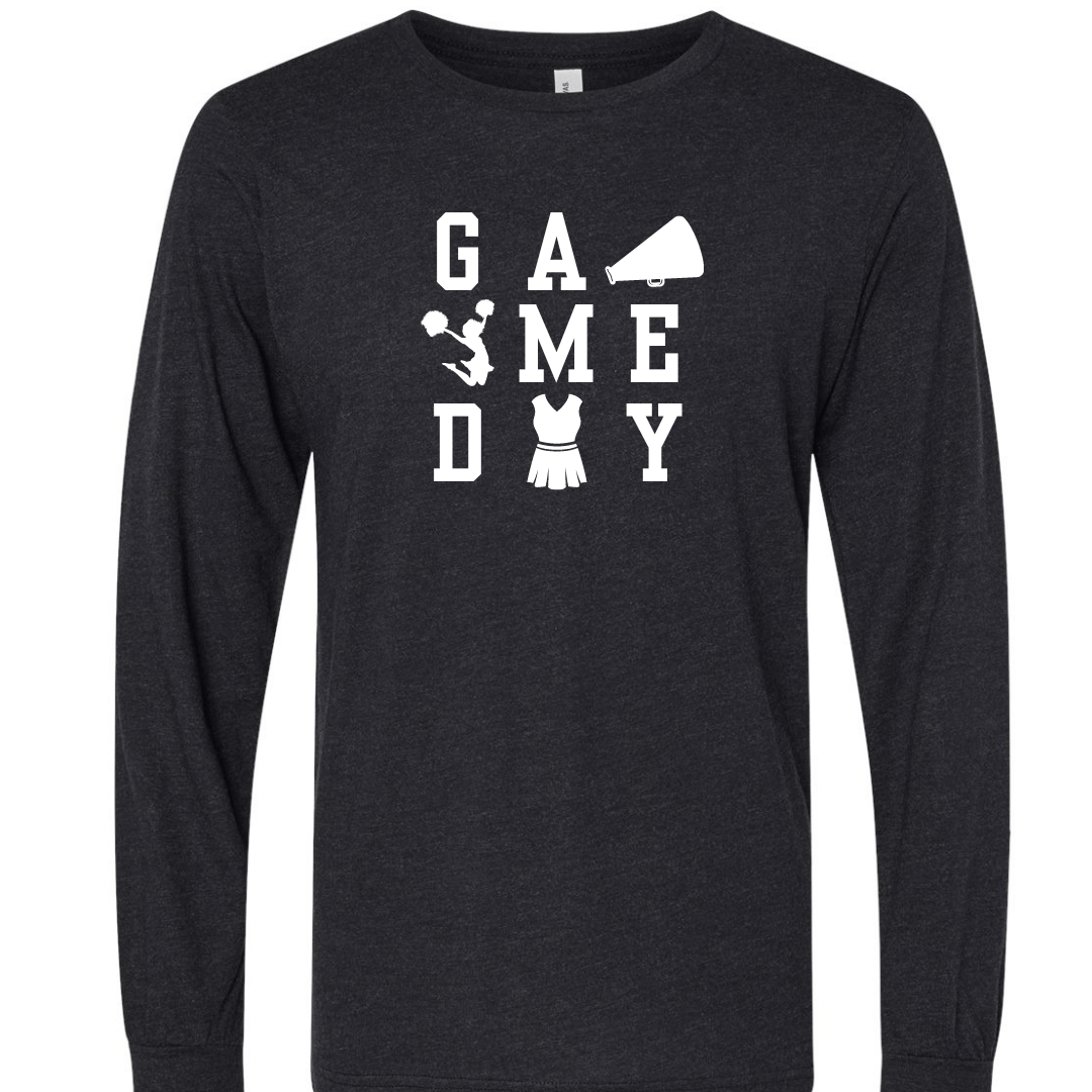 Charcoal Black Triblend LS