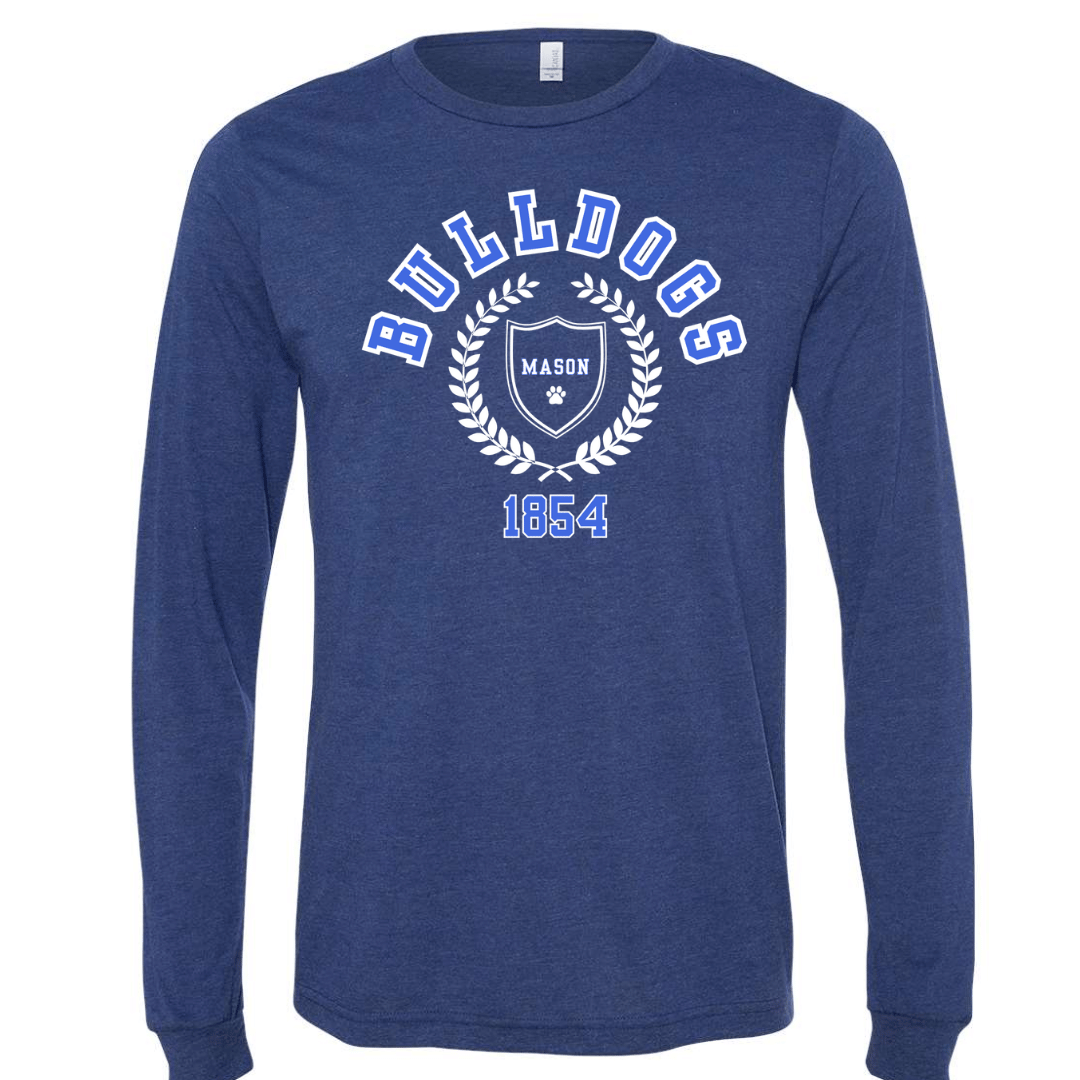 Navy Triblend LS
