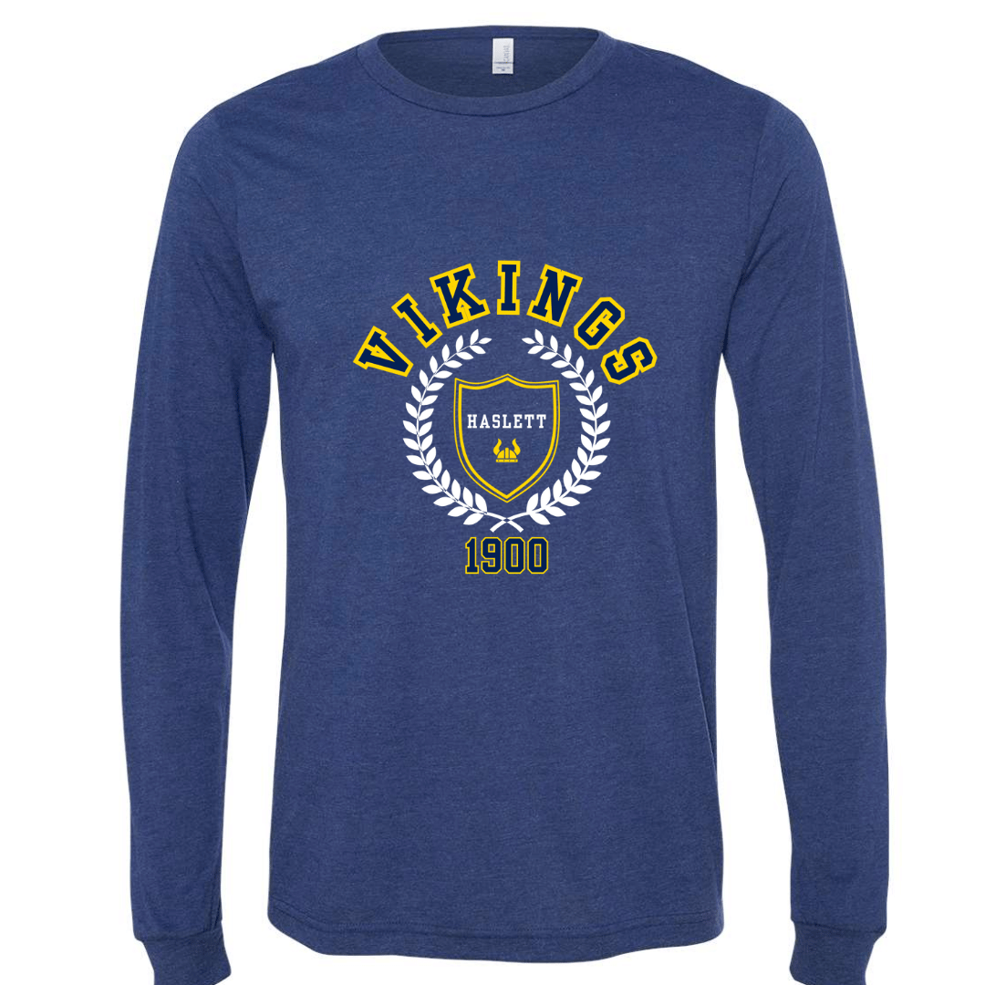 Navy Triblend LS