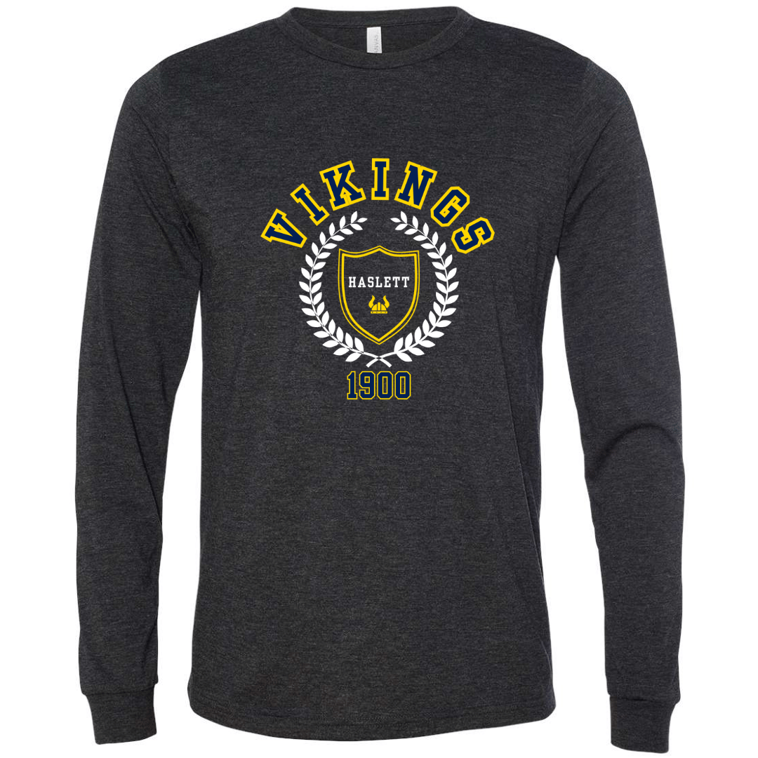 Charcoal Black Triblend LS