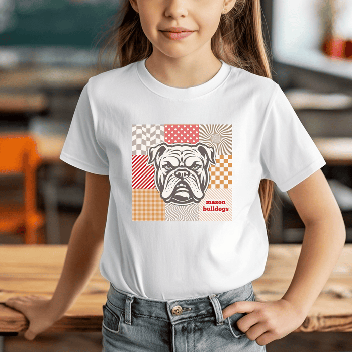 White Triblend Tee