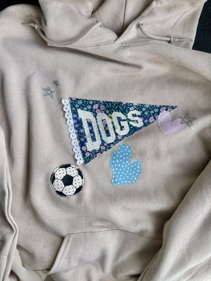 Bulldog Soccer Spirit Hoodie