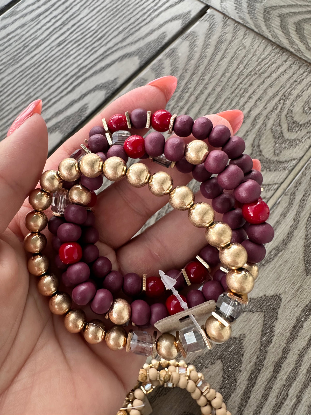 NWT bracelet stack