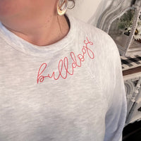 Crewneck Script Bulldogs