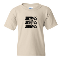 Kids Vintage Vikings, Black