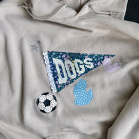 Bulldog Soccer Spirit Hoodie