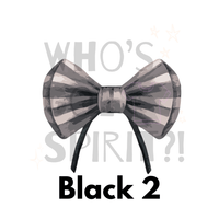 Personalized Cutesy Bow Tee