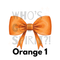 Personalized Cutesy Bow Tee