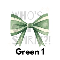 Personalized Cutesy Bow Tee