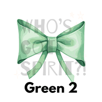 Personalized Cutesy Bow Tee