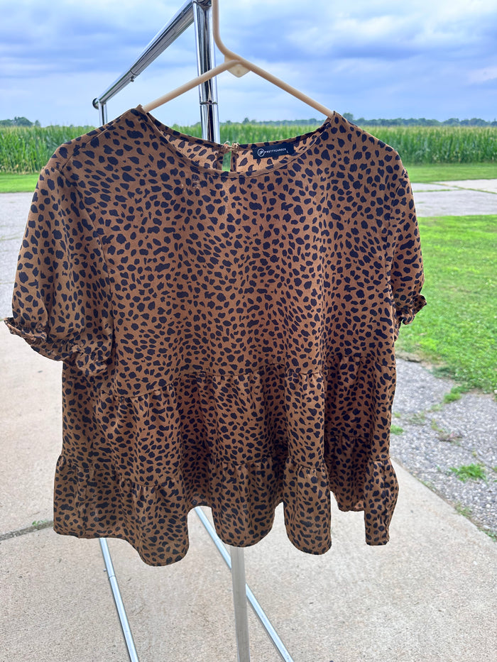 Pretty Garden gently worn top L