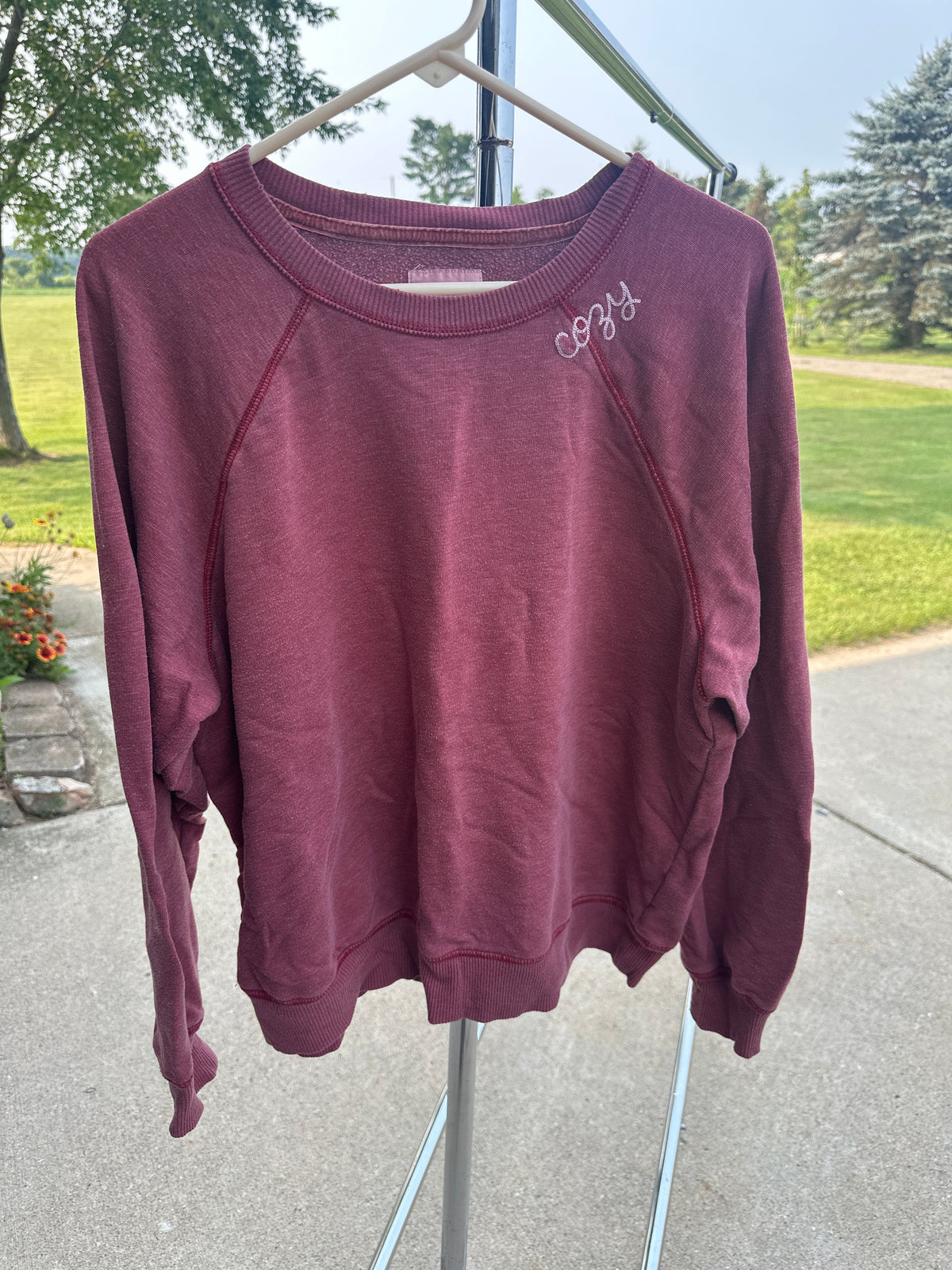 American eagle worn sweatshirt size XL