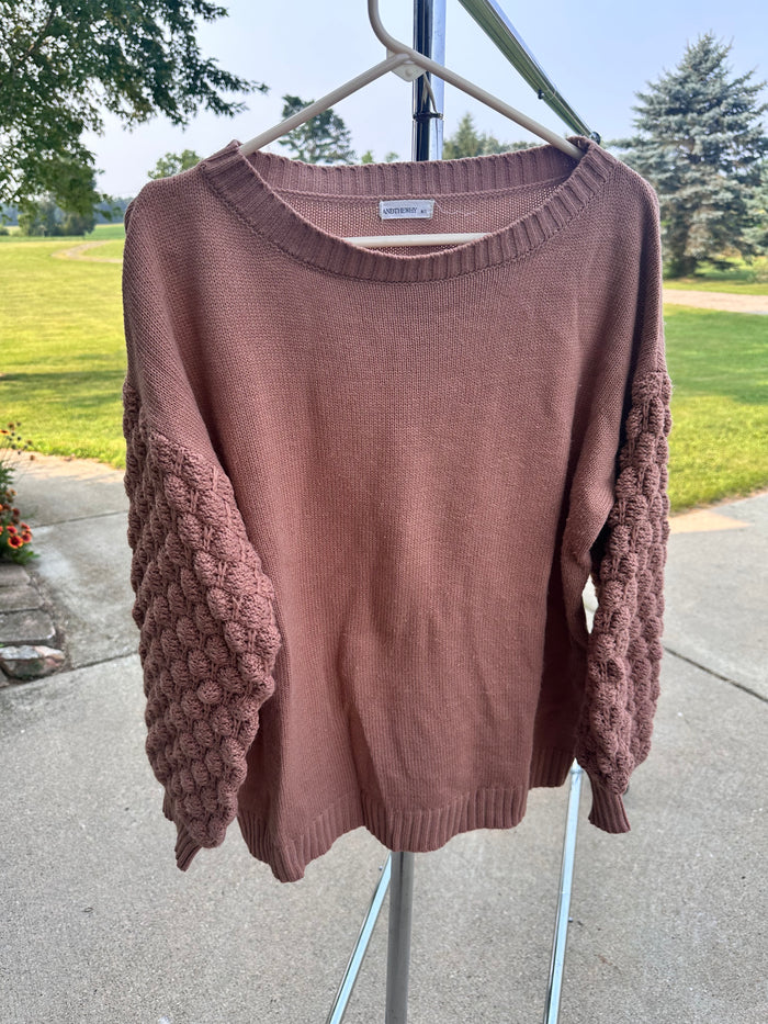 And the Why worn sweater size M/L (oversized)