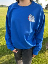 Custom Varsity Statement Crewneck Sweatshirt