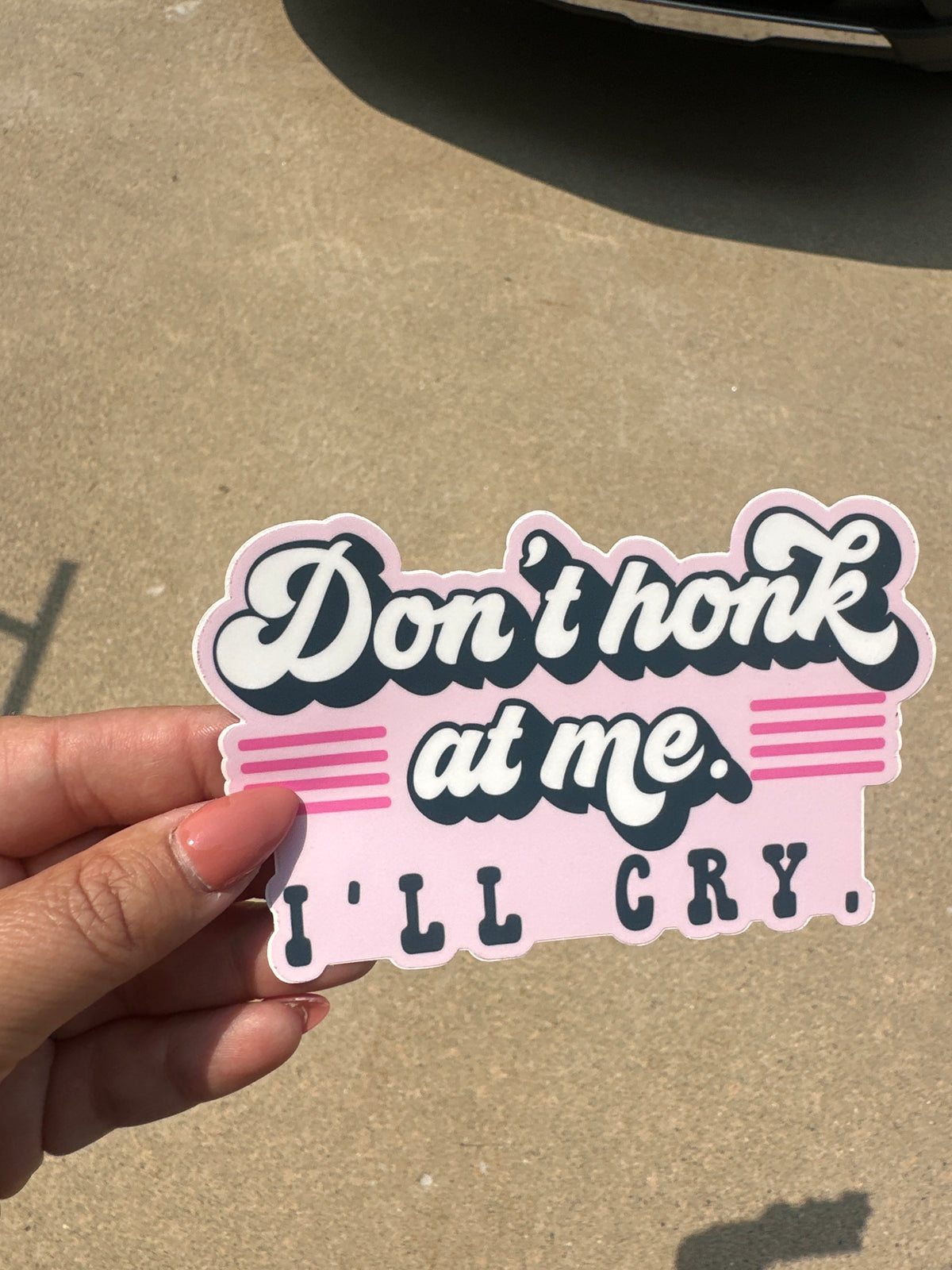 New Waterproof Sticker