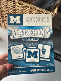 NWT U of M Matching Game
