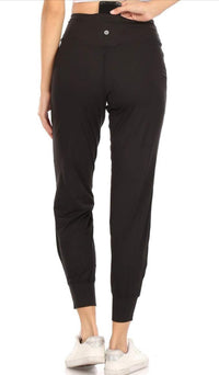 NWT wide band joggers