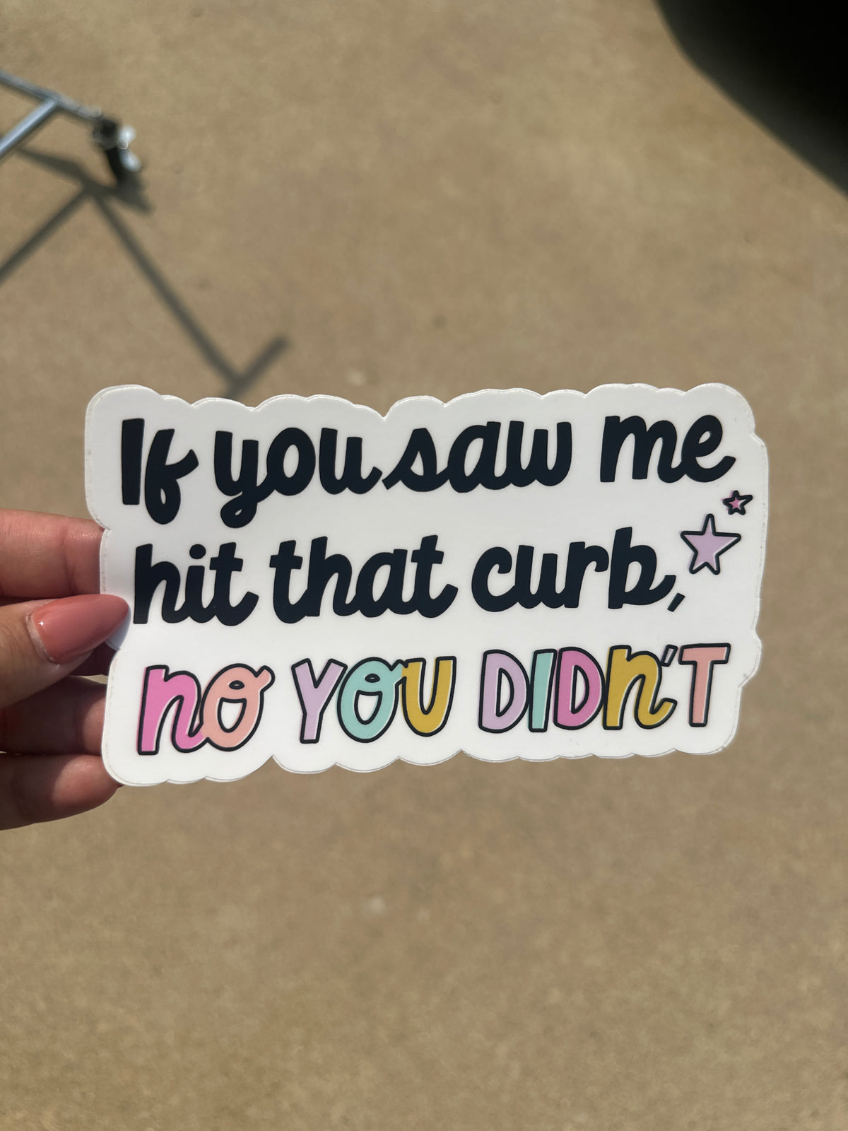New Waterproof Sticker
