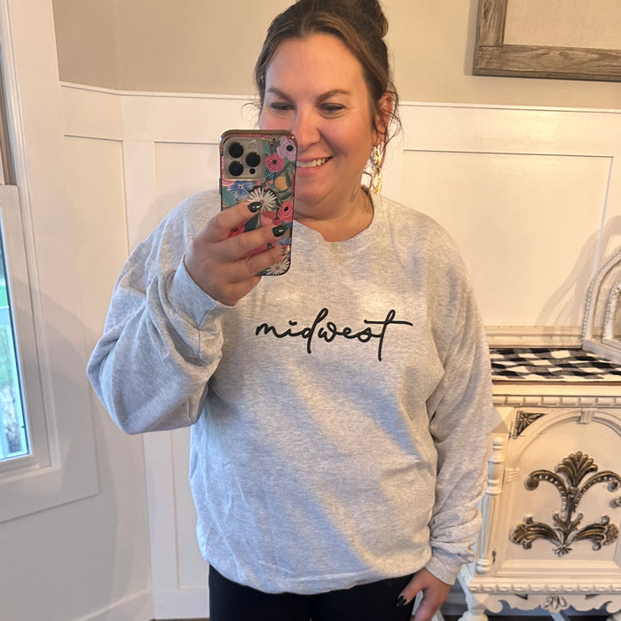 Midwest Sweatshirt, Grey