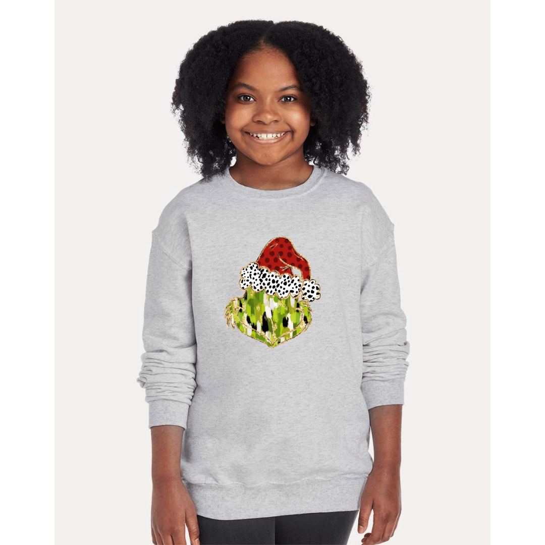 Kids He's a Mean One Sweatshirt