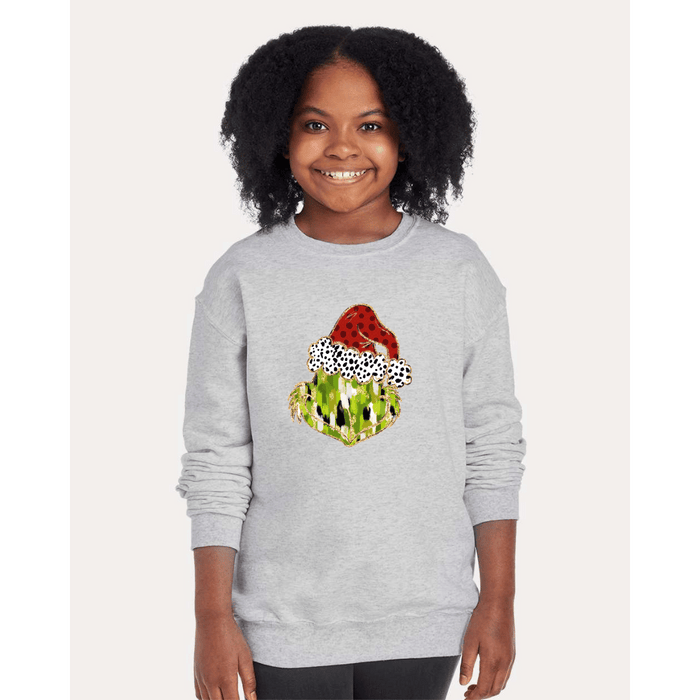 Kids He's a Mean One Sweatshirt