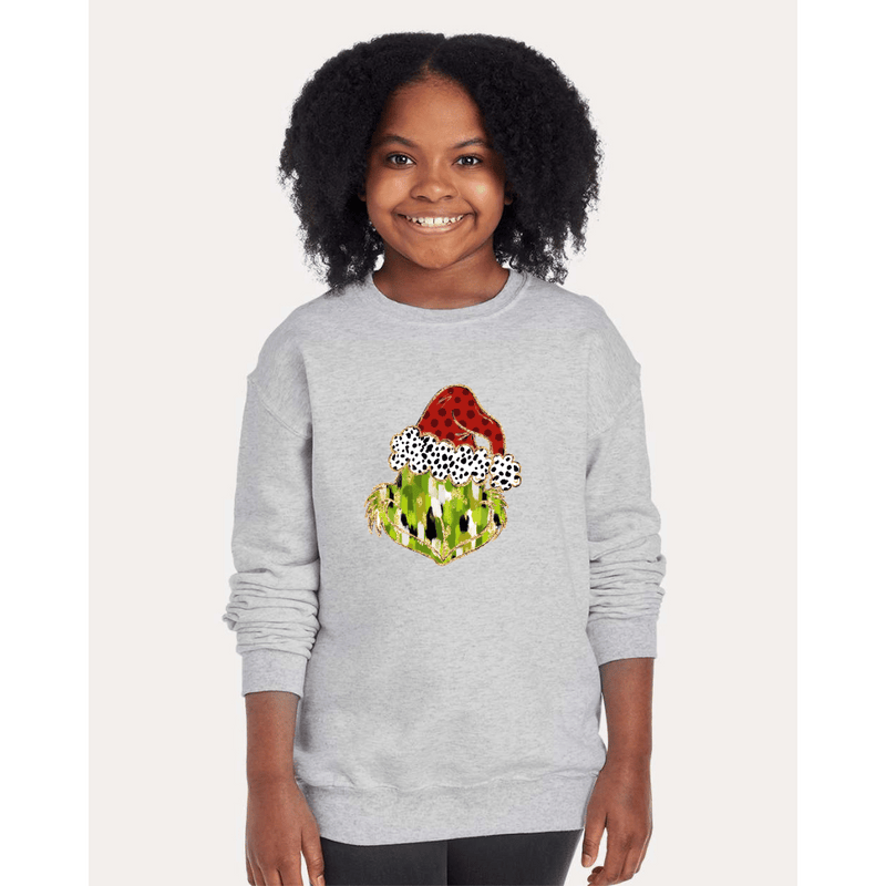 Kids He's a Mean One Sweatshirt