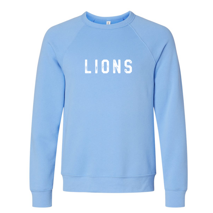 Block Text Lions