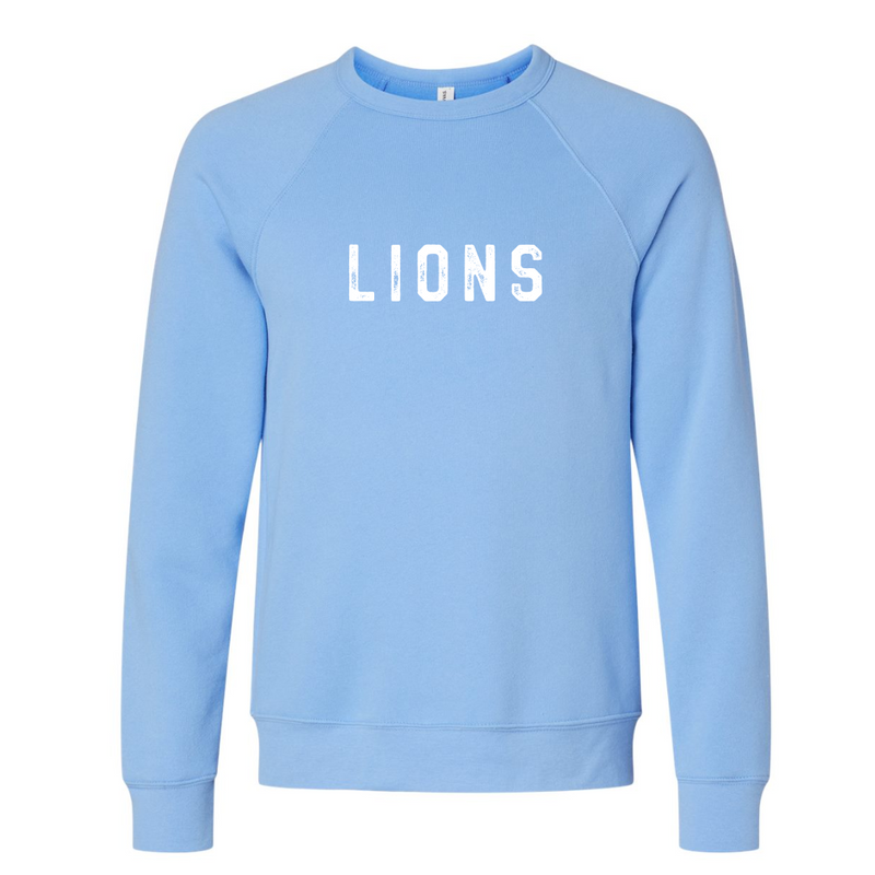Block Text Lions