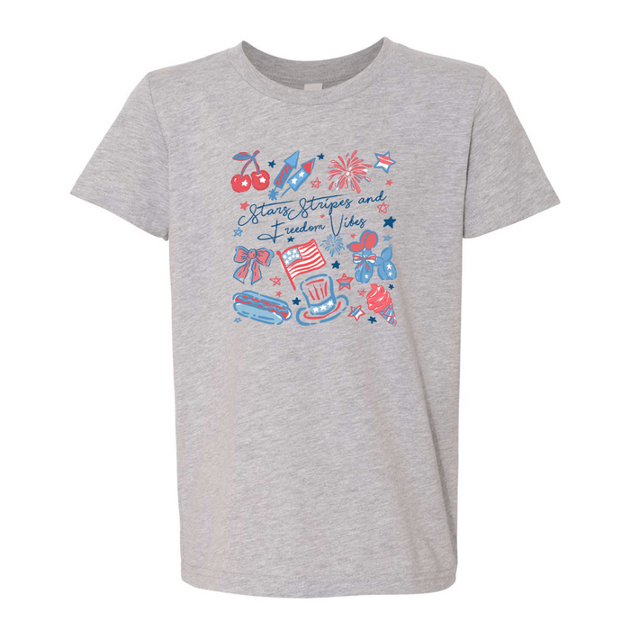 Freedom Vibes Tee, Youth