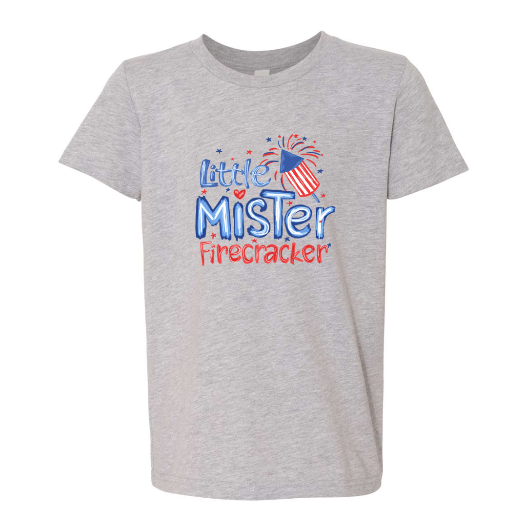 Little Mr Firecracker Tee, Youth