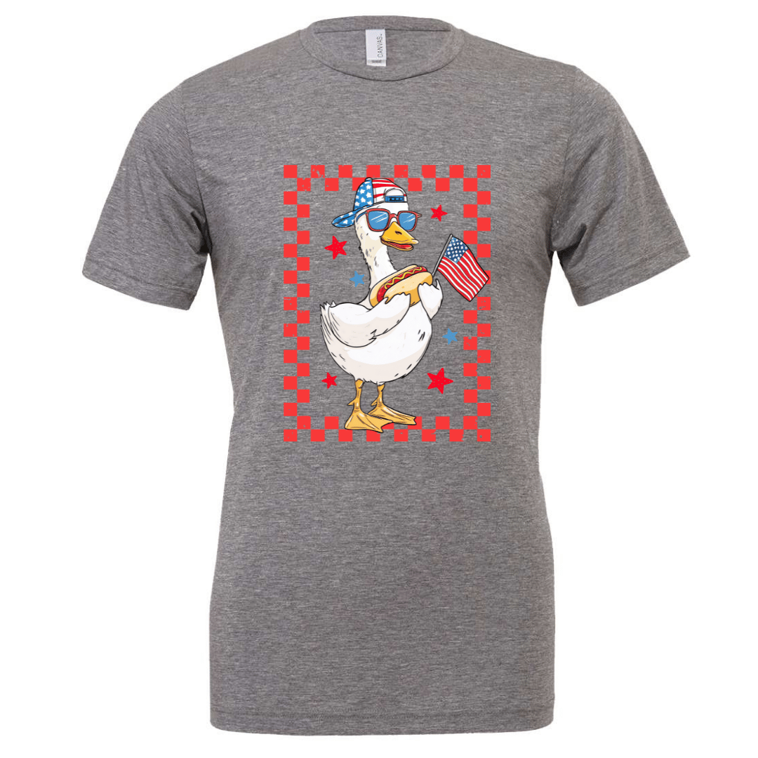 Patriotic Boy Goose Tee, Youth